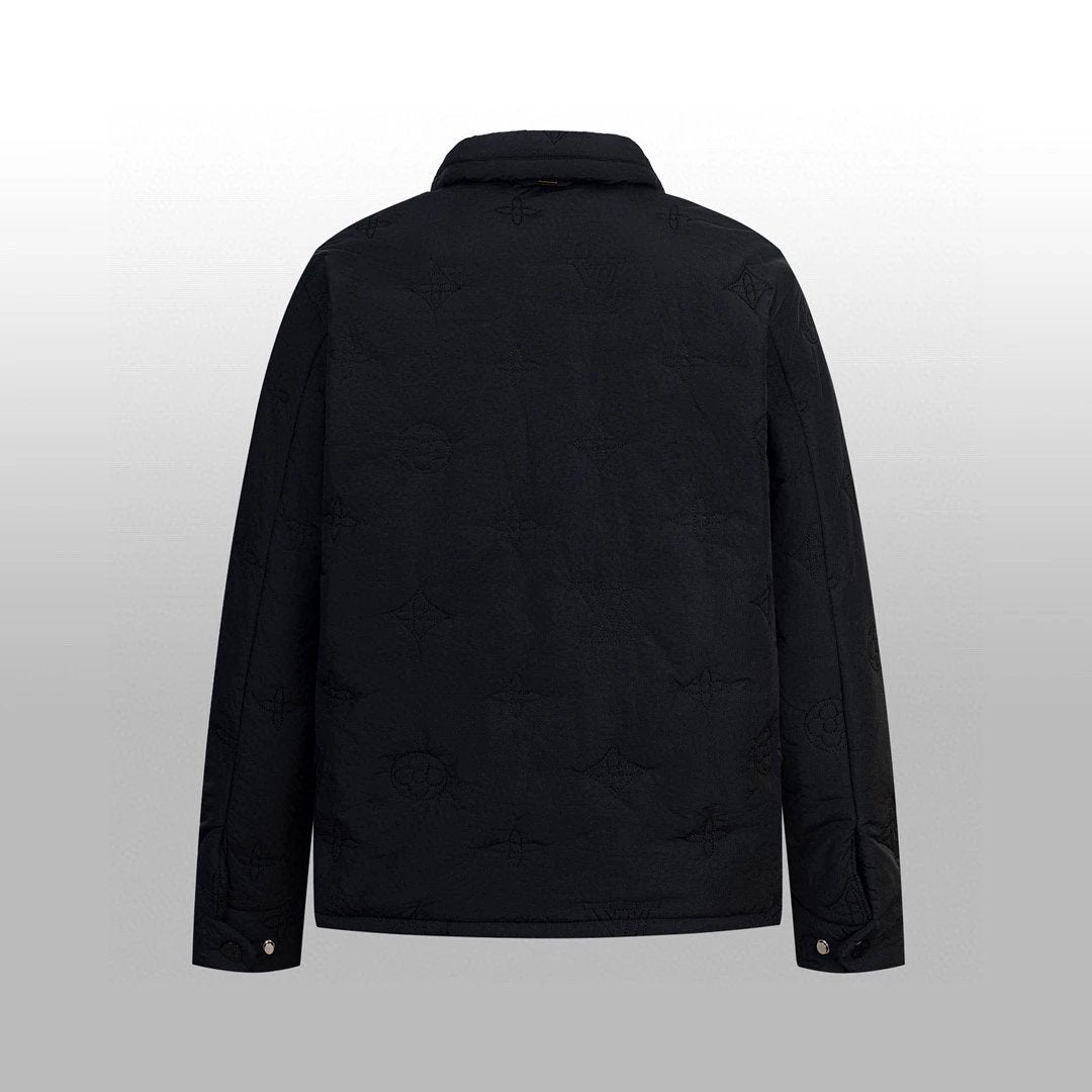 Louis Vuitton LV Jackets Thickened Cotton Jacket with Accordion Patch Pocket, Unisex, Autumn and Winter New Sports Casual Loose Fit Versatile