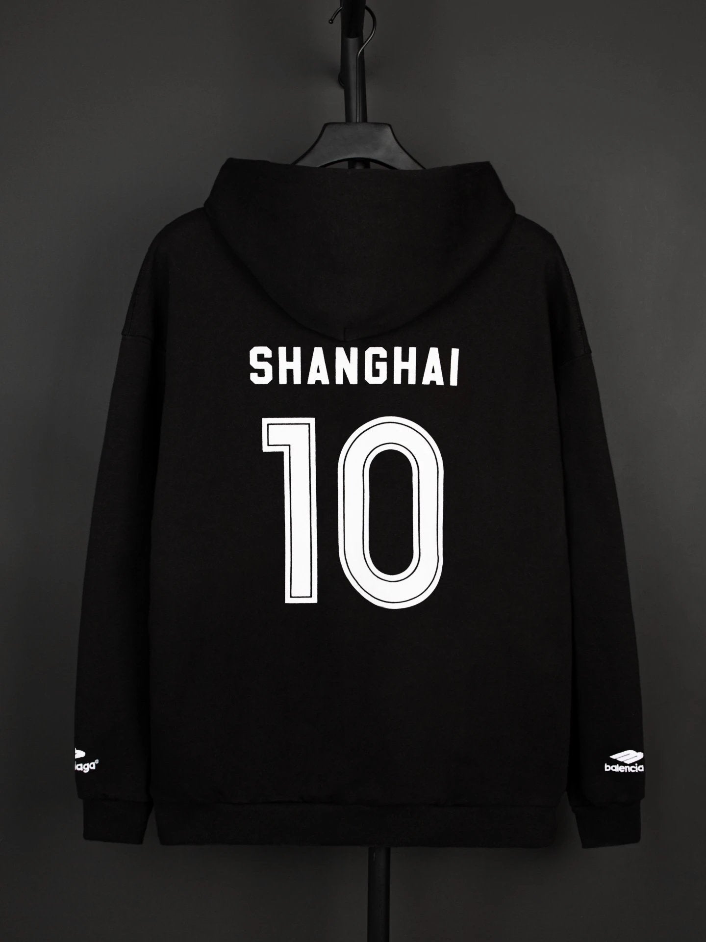 Balenciaga Hoodie Mamba Loose Zipper Jacket Casual Loose Versatile Hoodie Jacket Unisex Sweatshirt os Version24ss Autumn and Winter New Products