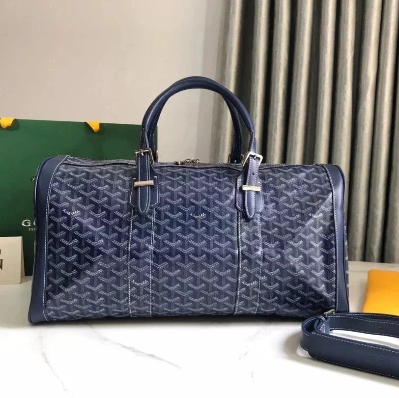 Goyard Bag Top version New Product Boeing Travel Bag Gym Bag Travel Business Trip Luggage Bag Travel Bag Large Capacity Bag Elegant Handbag Men's and Women's Bags50cm45cm Travel Bag Travel Bag Travel Bag