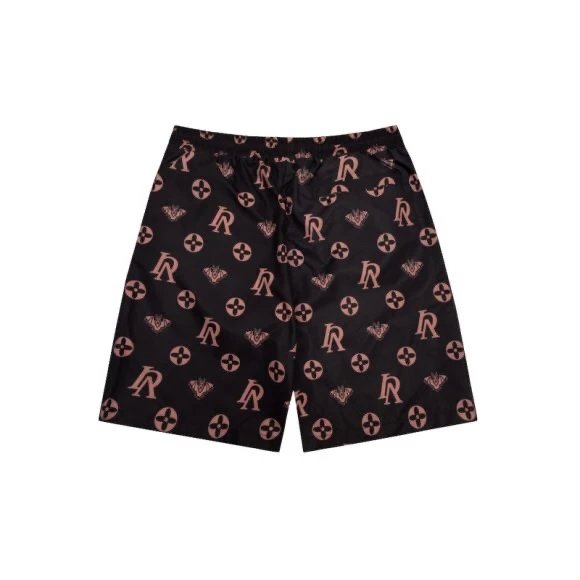 Louis Vuitton LV Shorts Full Print Inner Mesh Beach Shorts Five-Point Shorts os Loose Quick-Dry Unisex Casual Trendy Brand Big Shorts25ss New Product5Pants