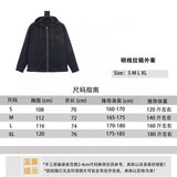 PRADA Jackets Open-Line Zipper Coat for Men and Women