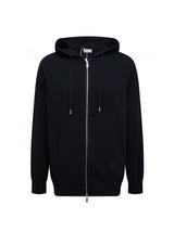 Dior Sweater Classic Embroidered Wool Blend Zipper Hooded Sweater Jacket Unisex Autumn Winter New Sports Casual Loose Fit Versatile