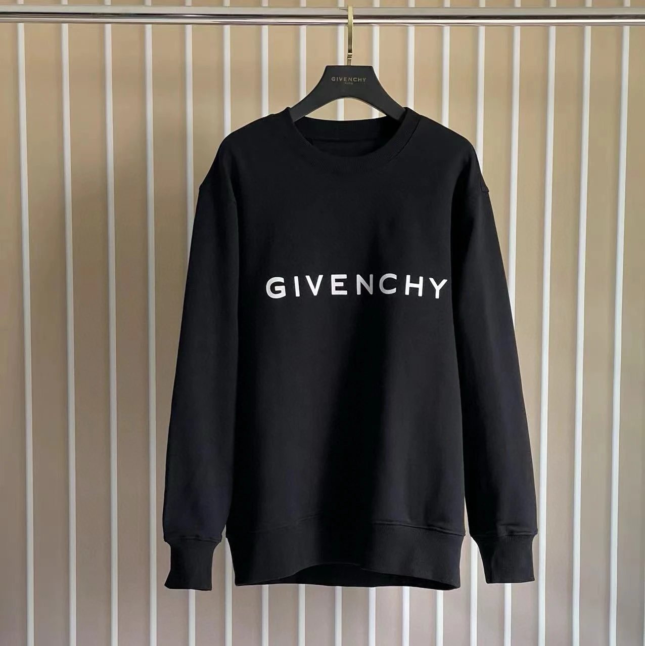 Givenchy Hoodie Top Version Counter Same Style round Neck Pullover Hooded Sweater Top Men and Women Same Style Autumn and Winter Leisure