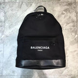 Balenciaga Bag Top version 【Treasure of Town Store】Canvas Backpack Large and Small Sizes Black and White Men's and Women's Same Couple's Backpack Schoolbag