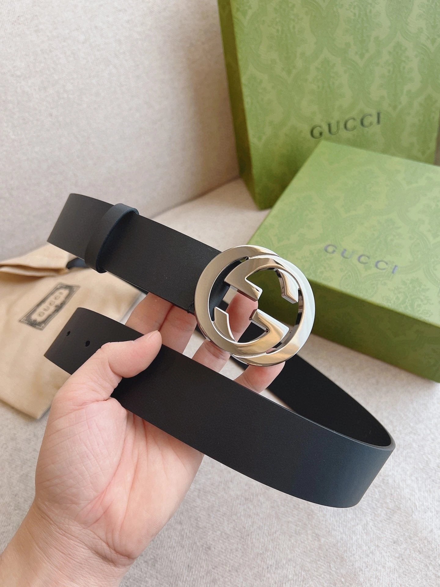 Gucci Belt Top version 4.0cm Men's and Women's Classic Belt Casual Fashion Belt Imported from Italy Cowhide Leather Pairs g Belt Ancient Home g Jiaguqi Guqi Pant Belt Man's Belt Pants Belt Men's Leather Belt Buckle Light Luxury Business Youth Leisure Birt