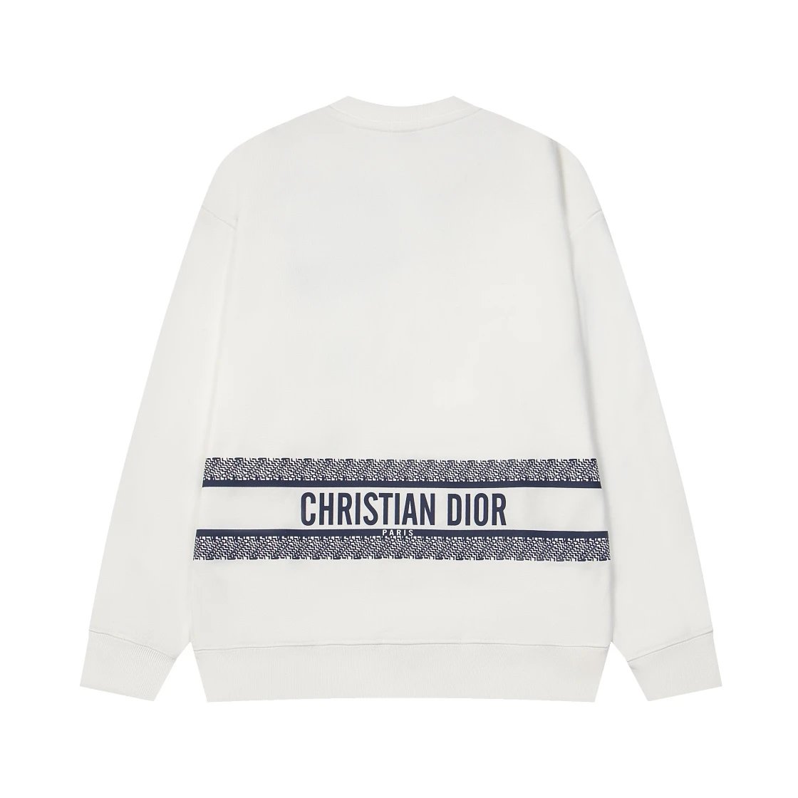 Dior Hoodie Pocket Print Crew Neck Sweatshirt Long Sleeve Base Shirt Jacket Top Fashion Unisex Sports Casual Loose Fit Versatile Autumn Winter New Arrival