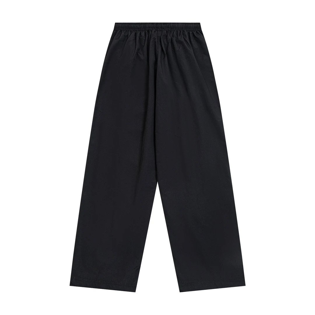 Balenciaga Sweatpants Matching Jacket Double Ring Letter Embroidery Sports Suit Casual Pants Versatile Wide-leg Pants Straight-leg Pants High-waisted Pants Unisex Long Pants24ss Autumn and Winter New Products