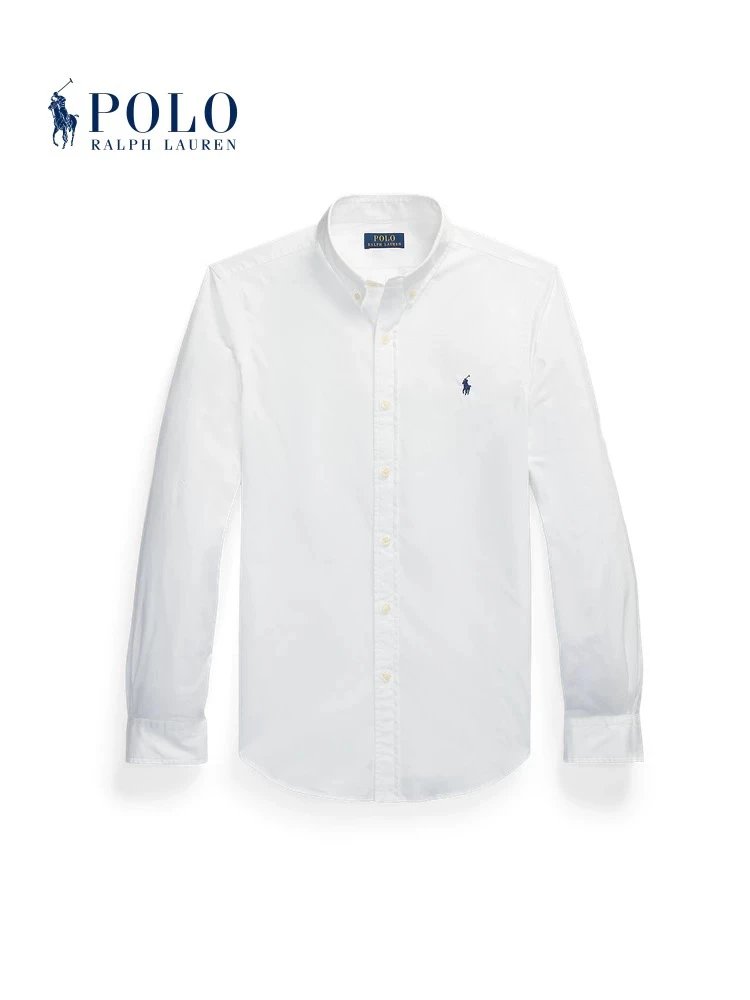 Ralph Lauren Shirt Top Version Standard Oxford Cloth Men's and Women's Same Classic Oxford Cloth Shirt Shirt