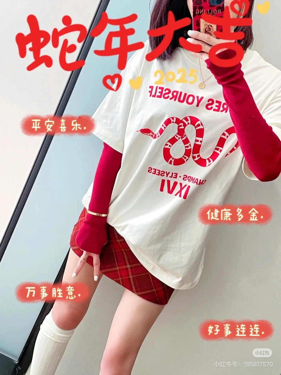 Gucci T-shirt Year of the Snake Limited Edition Classic Coiled Snake Pattern Print logo round Neck Short Sleeve25ss New Pure Cotton Unisex Style T Casual T-Shirt Base Layer Shirt OS Loose Fit Short Sleeve Top