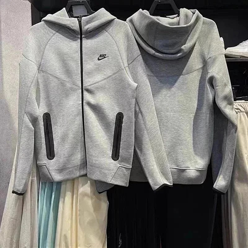 Nike Tech Set Fall Winter Fashion Casual Sweatshirt Outfit