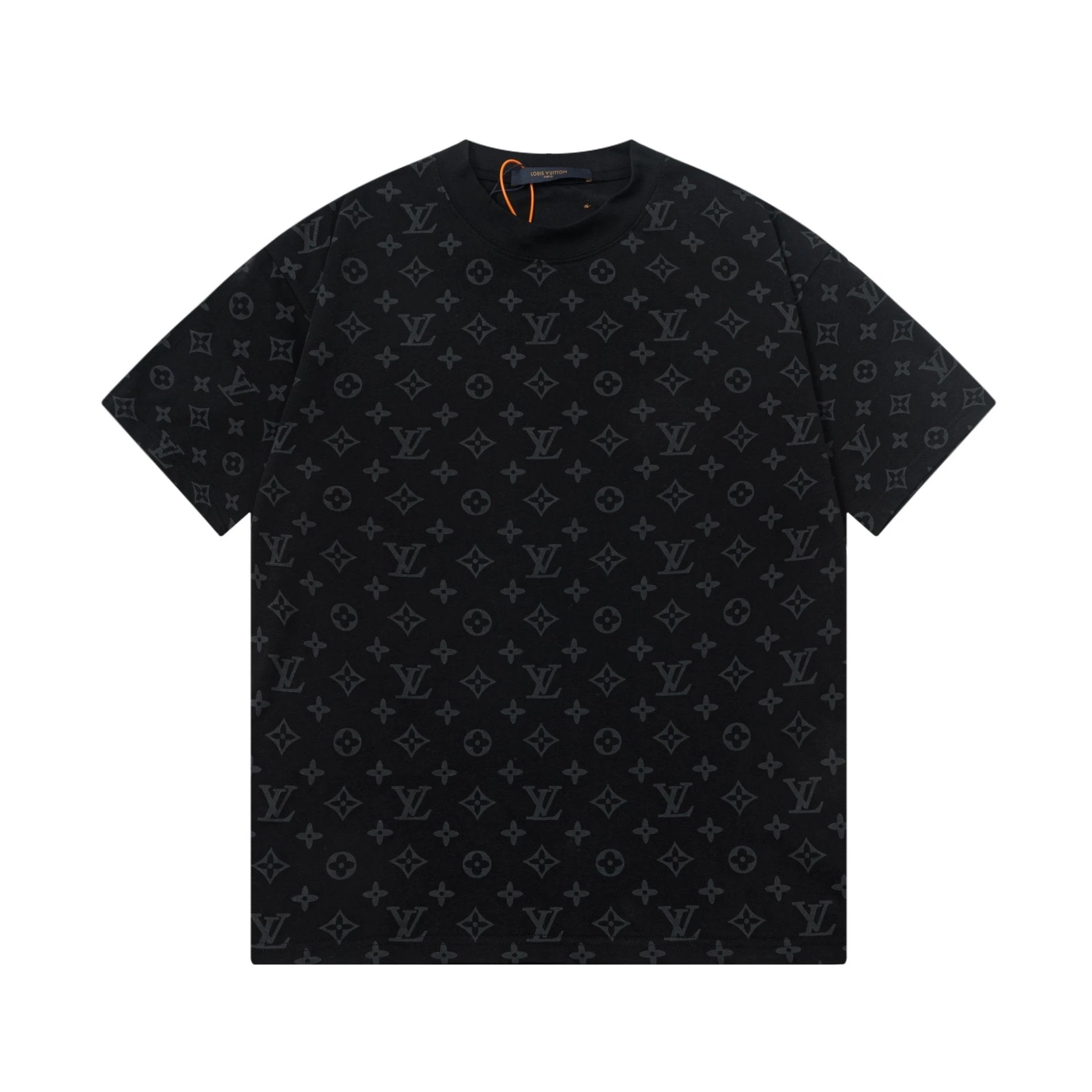 Louis Vuitton LV T-shirt Classic Vintage Pattern All Over logo round Neck Short Sleeve25ss New Pure Cotton Unisex Style T T-shirt OS Loose Fit Base Shirt Short Sleeve T-Shirt Top
