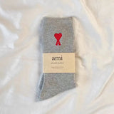 Ami Sock Pure Cotton Breathable Socks-CY