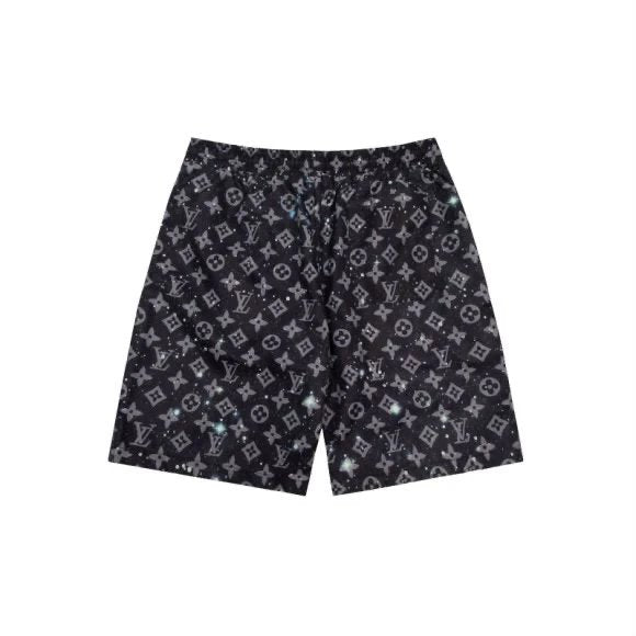 Louis Vuitton LV Shorts Full Print Highlight Beach Shorts Five-Point Shorts os Loose Quick-Dry Unisex Casual Trendy Brand Big Shorts25ss New Product5Pants