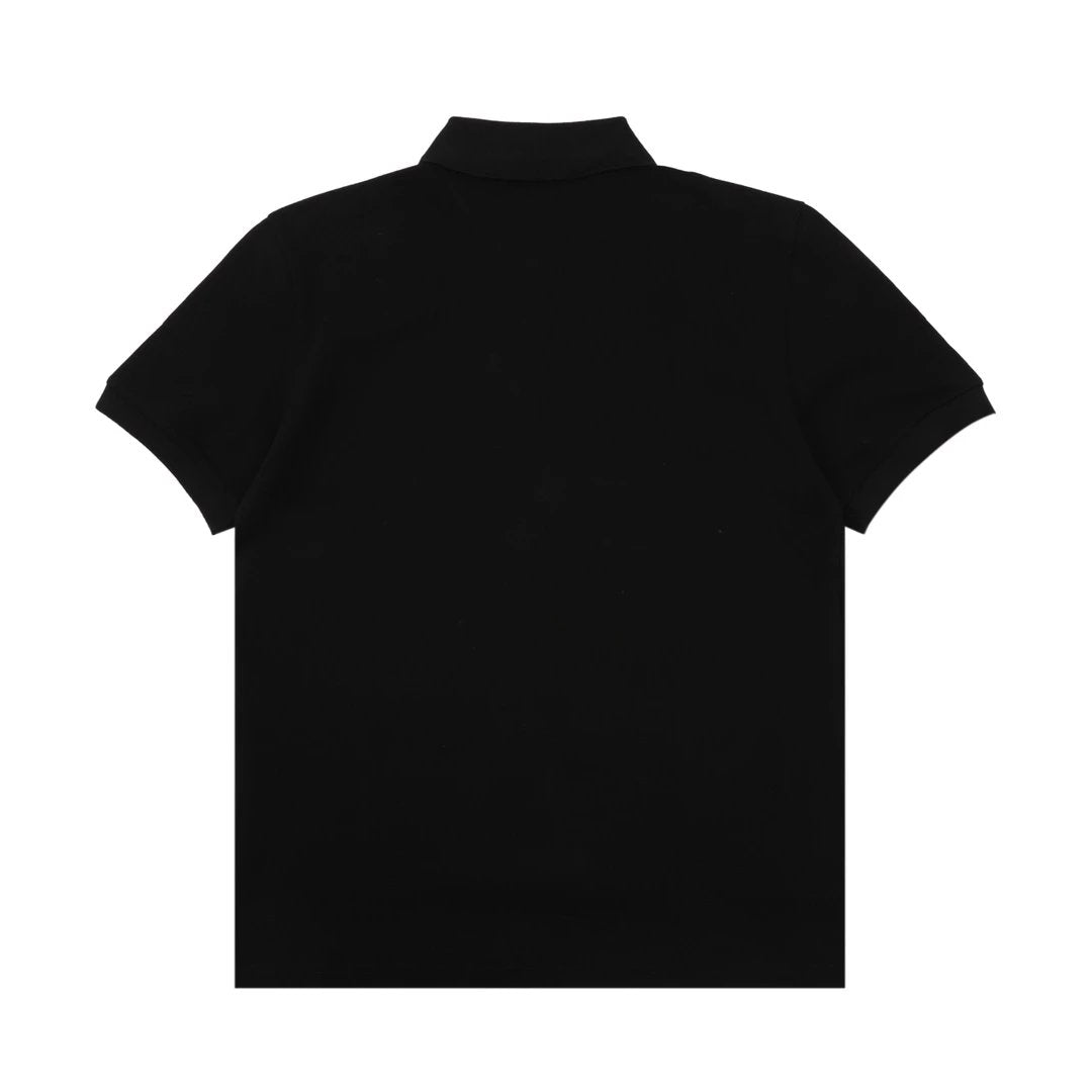 Burberry T-shirt Front Hollow Design logo Embroidery POLO Shirt Lapel Short Sleeve25ss New Unisex Summer Loose Short Sleeve T Business Commuter Short Sleeve Shirt Plus Size T-Shirt