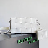 Bottega Veneta Men's Bag Top version 【Super Original Leather】/New Men's Bag Two in One cassette Bag Square Bag Pillow Bag Men's Flap Crossbody Bag Woven Bag Coin Purse Key Case