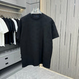 Louis Vuitton LV T-shirt 25ss New pure cotton T Unisex T-Shirt OS Drop Shoulder Loose Fit Base Shirt Top T-Shirt Short Sleeve
