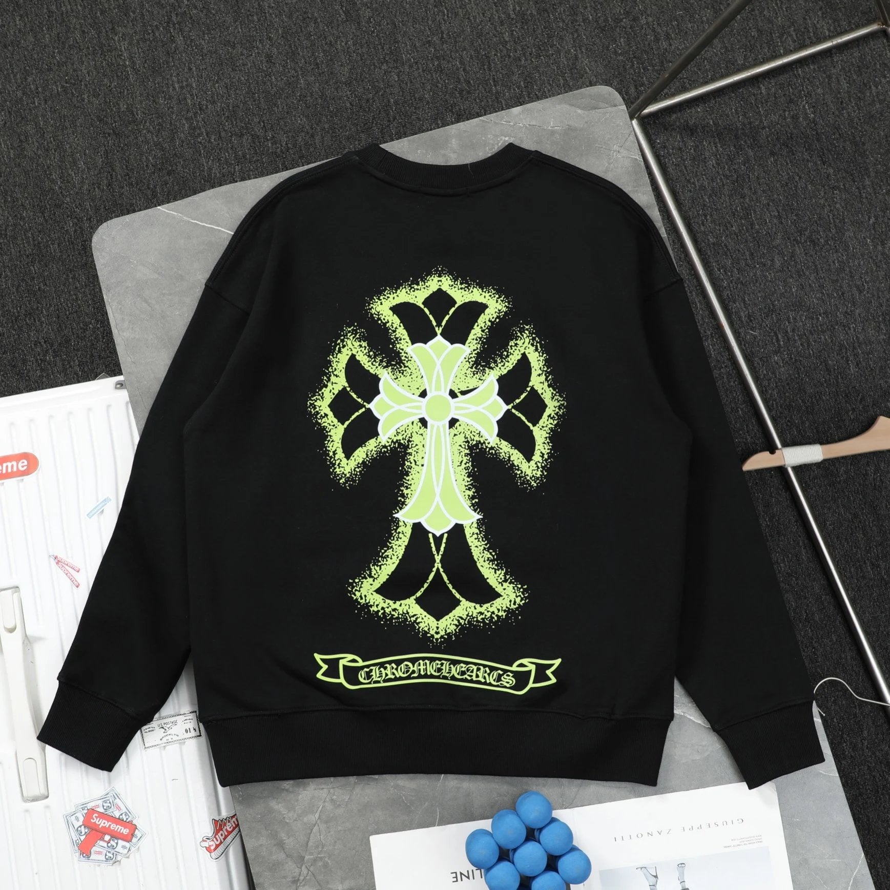 Chrome Hearts Hoodie New Printed Casual Crewneck Sweatshirt Pullover Unisex Sports Casual Loose Fit Versatile Autumn Winter New Arrival