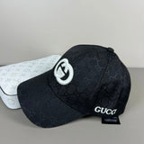 Gucci Hat Full Jacquard Print logo Baseball Cap Sunshade Sun Protection Duckbill Cap Slimming Face Curved Brim Versatile Large Head Circumference Sports Hat Unisex Couple Style