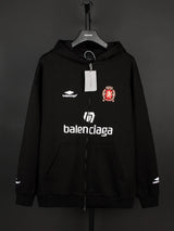 Balenciaga Hoodie Mamba Loose Zipper Jacket Casual Loose Versatile Hoodie Jacket Unisex Sweatshirt os Version24ss Autumn and Winter New Products