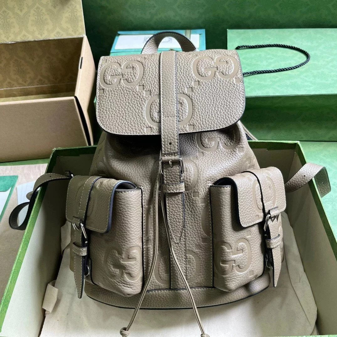 Gucci Backpack Top version 【Original Genuine Goods Leather】2023New Ophidia Brand New Super Double G Series Backpack Cowhide Pressure G Original Leather Women's Backpack Schoolbag Women's Small Backpack26cm739503