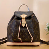 Louis Vuitton LV Backpack Top version 【Original Version】24New Monsuri Mini Backpack Backpack Small Size Backpack Women's Backpack Small Bookbag Backpack Luggage Bag Casual Women's Bag Presbyopic Backpack M11198M11199