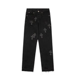 Chrome Hearts Jeans New Fashion All-Match Jeans