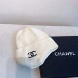 Chanel Hat Fashion Classic High Quality Hat
❄️Embroidery Knitted Earmuffs Hat
Black White Pink White Khaki
Eternal Fashion