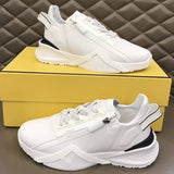 FENDI Shoes 2024New Sports Shoes Men's Color Matching Twill Letters Dad Shoes All-Match Lace-up Casual Shoes Men