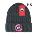 Canada Goose Hat Wool Hat Outdoor Slipover Knitted Hat-CY