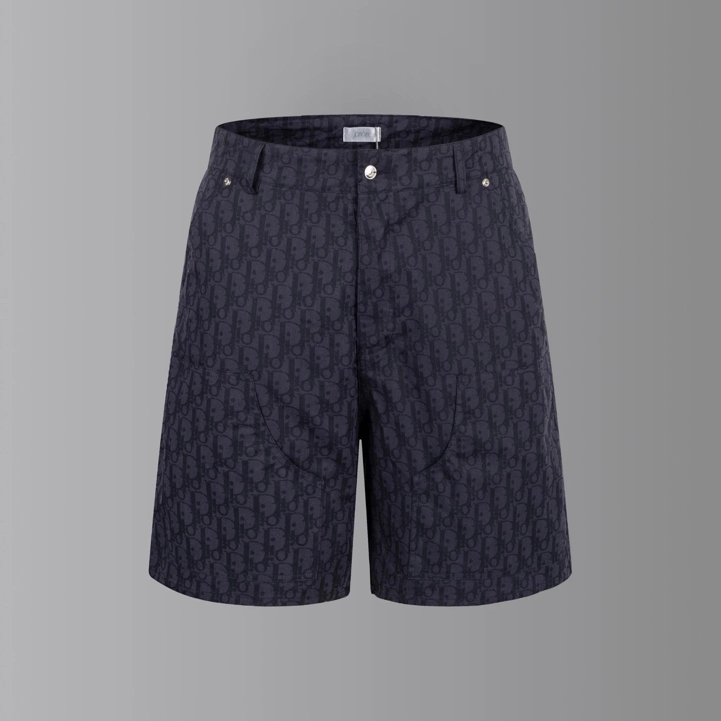 Dior shorts Full Jacquard Print logo Five-point Shorts25ss New Drawstring Casual Summer Pants American Style5Two-in-One Casual Sweatpants for Men and Women, Pure Cotton Joggers