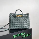 Bottega Veneta Women's Bag Top version 【Level Surrogate Shopping】Home New andiamo Handbag Woven Bag Horoscope Buckle Briefcase Large45cm Shopping Bag Tote Bag tote Bag Handbag Shoulder Crossbody Bag24New Women's Bag New Color Idle Style Square Pocket Bag