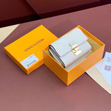 Louis Vuitton LV Wallets/Clutches Top version 【**Original Leather】M81071Beige Top Layer Full Leather Wallet Series Métis Short Wallet Men's and Women's Wallet Long Wallet Wallet Clutch Mobile Phone Bag M61248M64551