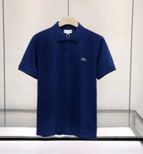 Lacoste T-shirtTop Version Classic Short Sleeve Slim Men's Solid Color POLO Shirt T Fashionable T-shirt