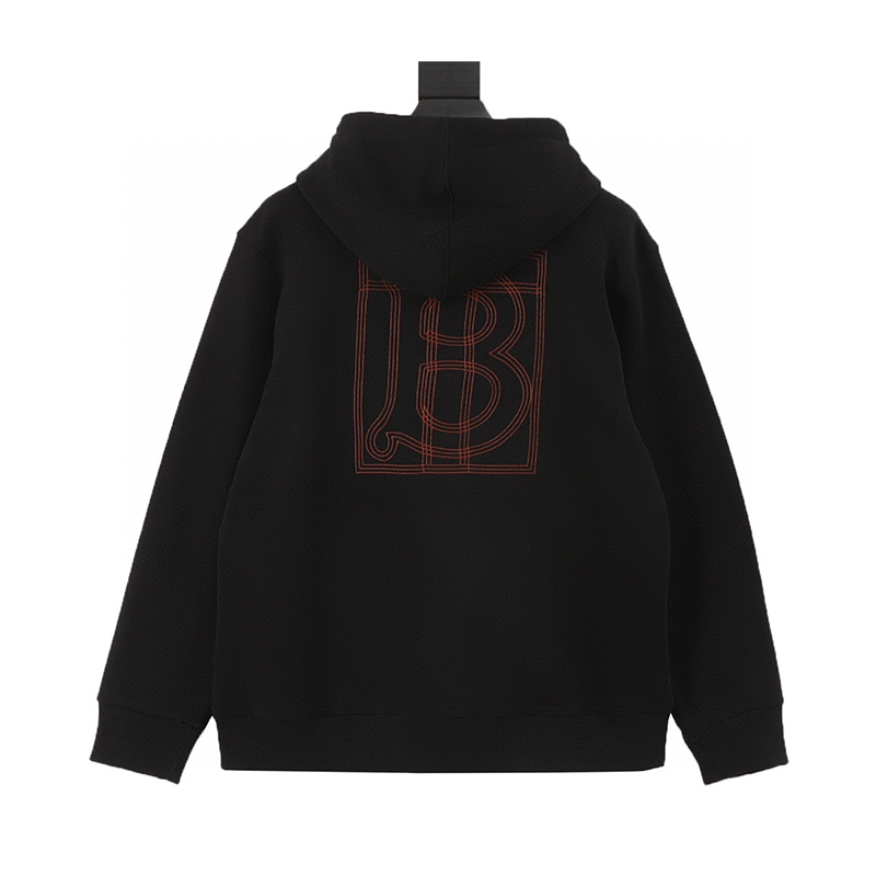 Burberry Hoodie Classic Embroidered Hoodie Same Style for Men and Women