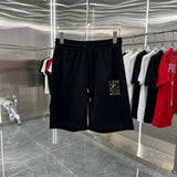 LOEWE Shorts Classic Letters logo Embroidered Shorts Knee-Length Shorts25ss New Drawstring Casual Summer Pants American Style5Two-in-One Casual Sweatpants for Men and Women, Pure Cotton Joggers
