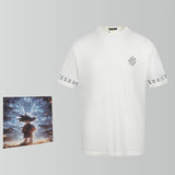 Louis Vuitton LV T-shirt Chest Letter Embroidery logo round Neck Short Sleeve25ss New Pure Cotton Unisex Style T T-shirt OS Loose Fit Base Shirt Half Sleeve T-Shirt Top Half Sleeve