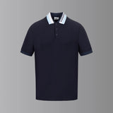 Burberry T-shirt Neckline Letters logo Embroidery POLO Shirt Lapel Short Sleeve25ss New Unisex Summer Loose Short Sleeve T Business Commuter Short Sleeve Shirt Plus Size T-Shirt