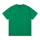 Louis Vuitton LV T-shirt Double-Sleeve Jacquard Knit logo round Neck Short Sleeve25ss New pure cotton T Unisex T-Shirt OS Loose Fit Base Shirt Top Half Sleeve T-Shirt
