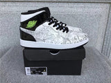 Air Jordan 1 Mid shoes New All-Match Trendy Men's Casual Sports Shoes