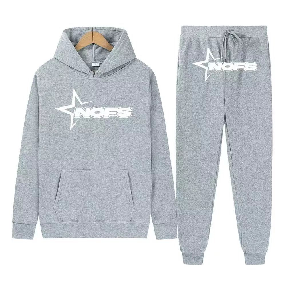 NOFS Hoodie Fashion Trend Hoodie Sweater Suit