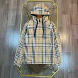 Burberry Jackets Classic Large Plaid Reversible Hooded Jacket Coat Autumn Winter New Unisex