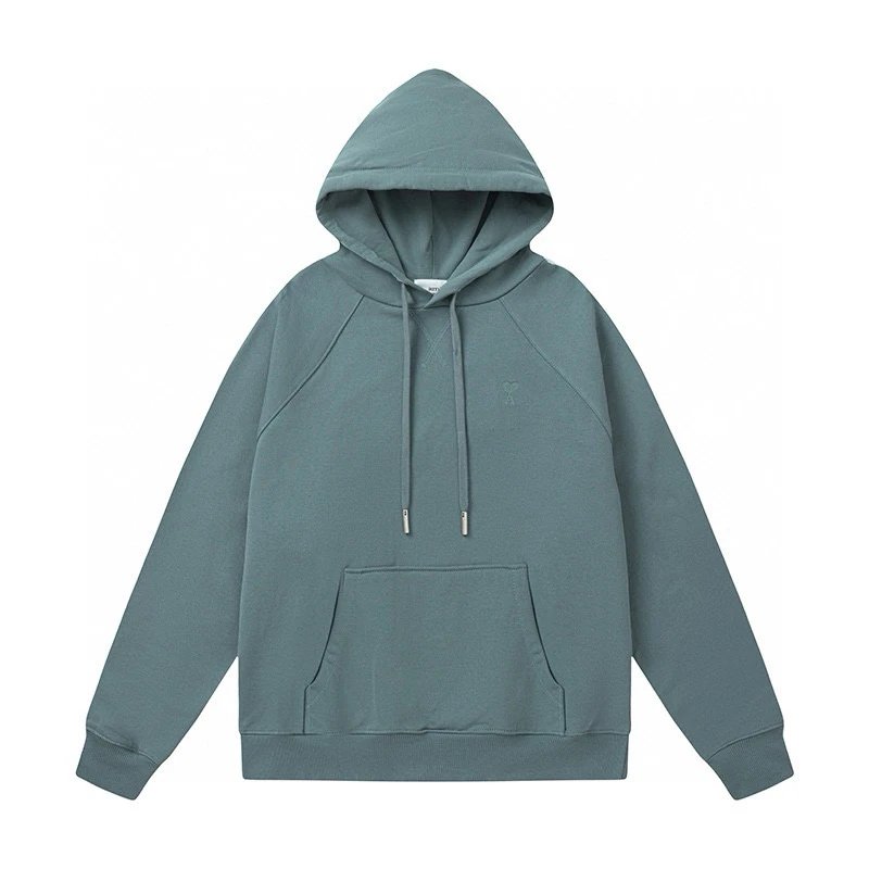 Ami Hoodie Top Version【Autumn New Product】Same Style for Men and Women24Autumn Same Color Love Casual Cotton Loose Hooded Sweater