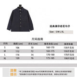 Dior Shirt Classic Full Printed Presbyopic Denim Shirt Jacket Same Style for Men and Women