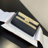 Hermes women's bag Top version hermeskellywoc2021New Second Generation Mini Kelly Bag togoWOC Import Epsom Women's Leather Shoulder Crossbody Bag