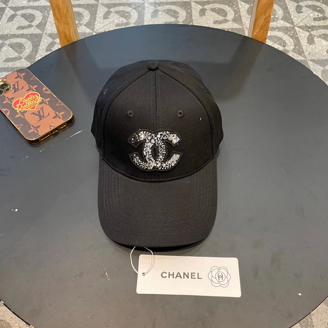 Chanel Hat Peaked Cap Fashion Trend Casual Hat Travel Essential High Quality Chanel2024New Letters logo Baseball Cap，