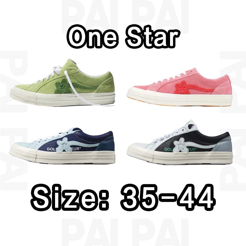 GOLF le FLEUR*ONE STAR shoes Fashion Trendy Brand Sneaker Men's and Women's Casual Shoes Running Shoes