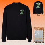 Louis Vuitton LV Hoodie Clouds logo Runway Style Crewneck Sweatshirt Long Sleeve Base Shirt Jacket Top Fashion Unisex Sports Casual OS Loose Fit Versatile New Autumn Winter Collection