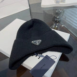 PRADA Hat Fashion Trend Woolen Cap