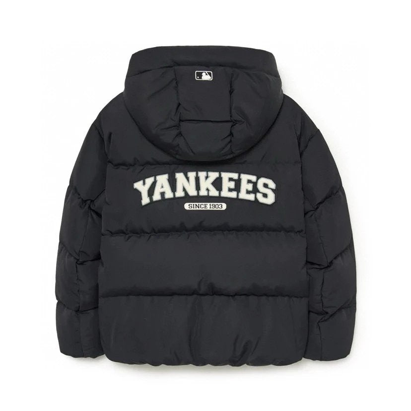 MLB Down Jacket Top Version Korean down Jacket Short College Style Winter New Letter Hooded Couples Coat Fashion