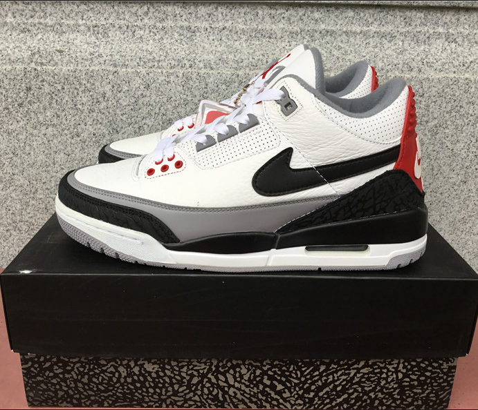 Air Jordan 3 shoes New All-Match Trendy Men's Casual Sports Shoes